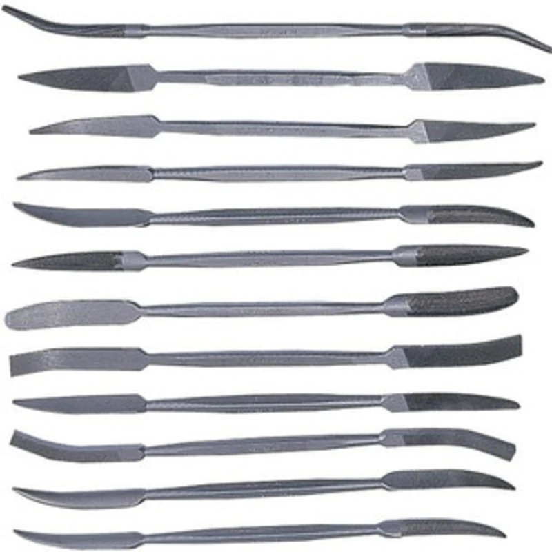 Precise Riffler File Set, #2 Cut, Smooth - RFS-682